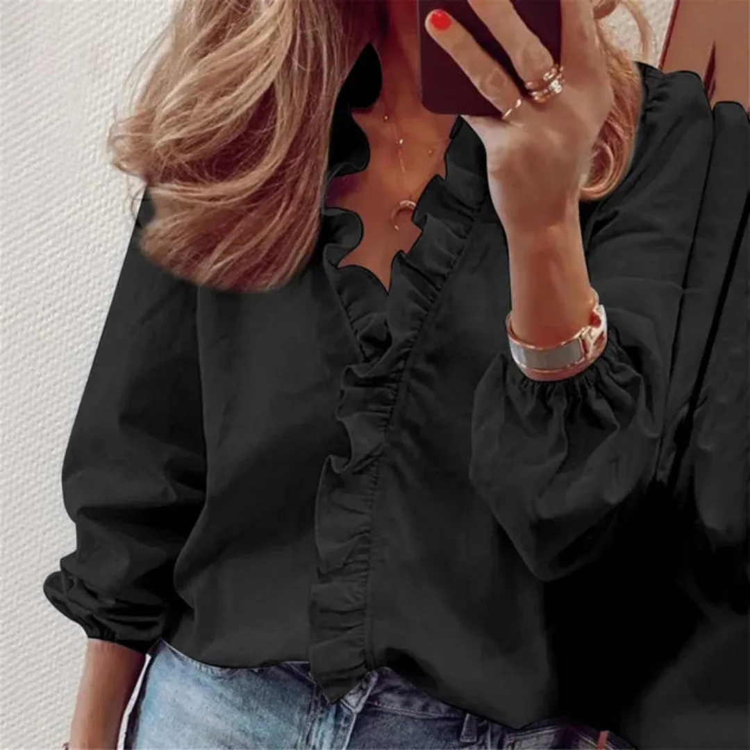 Britt® | Feminine Blouse With Ruffles