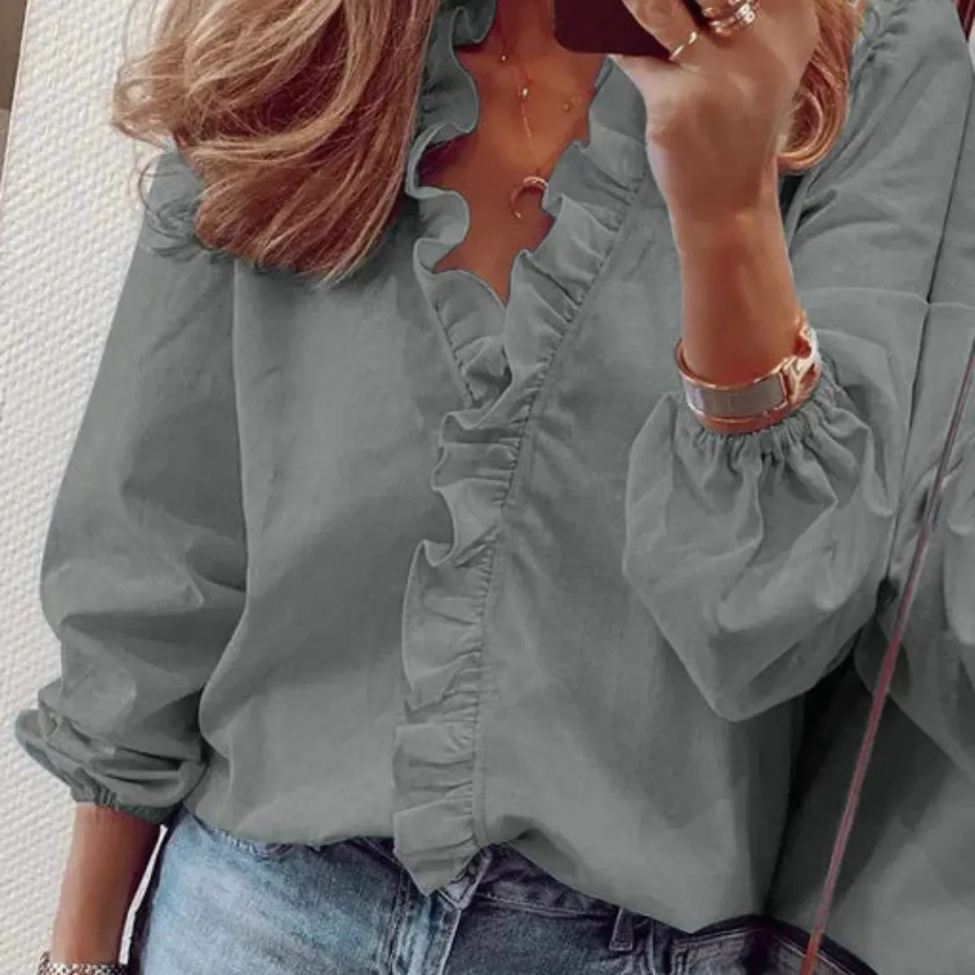 Britt® | Feminine Blouse With Ruffles