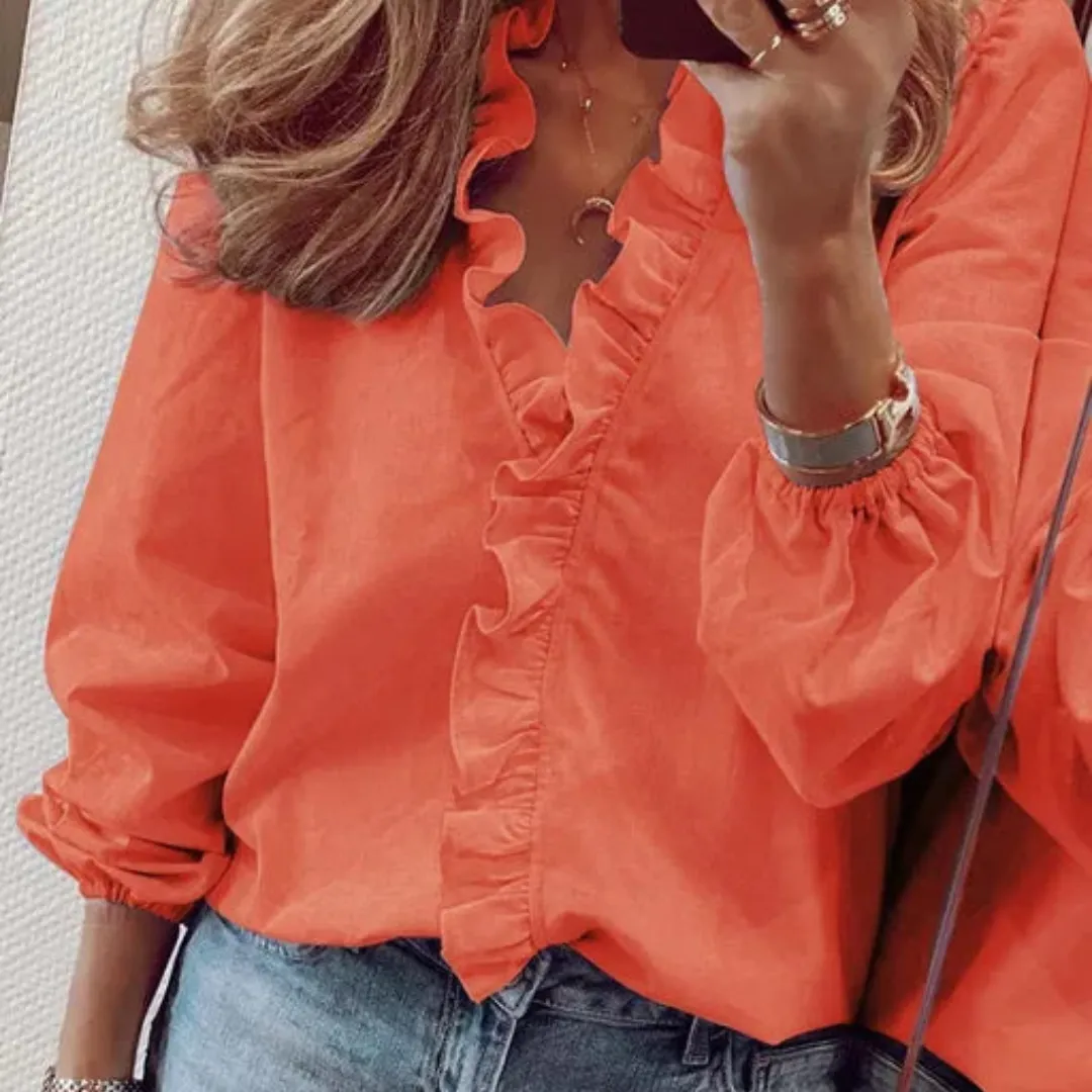 Britt® | Feminine Blouse With Ruffles