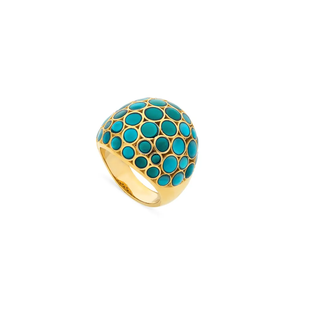 Bubble Mother of Pearl Ring
