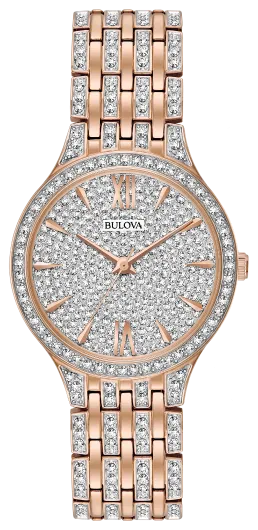 BULOVA 98L235 Women's Crystal Watch