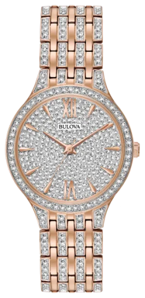 BULOVA 98L235 Women's Crystal Watch