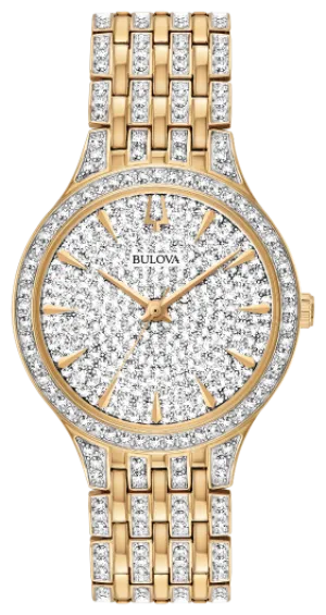 BULOVA 98L263 Women's Crystal Watch