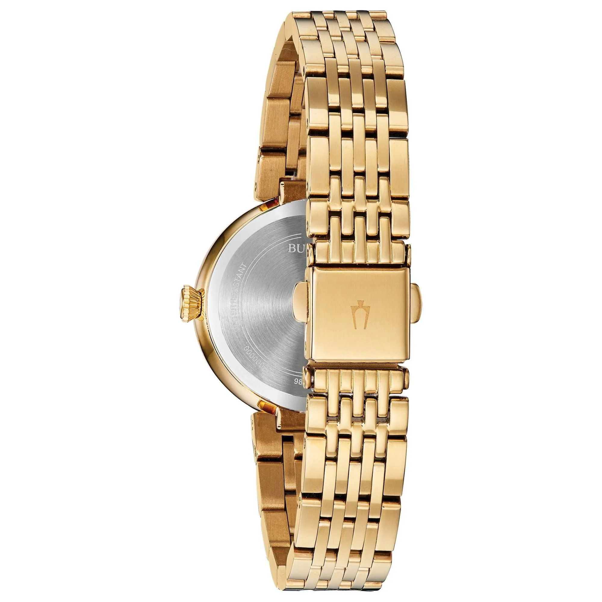 Bulova Ladies' Crystal Watch and Bolo Bracelet Gift Set 98X122