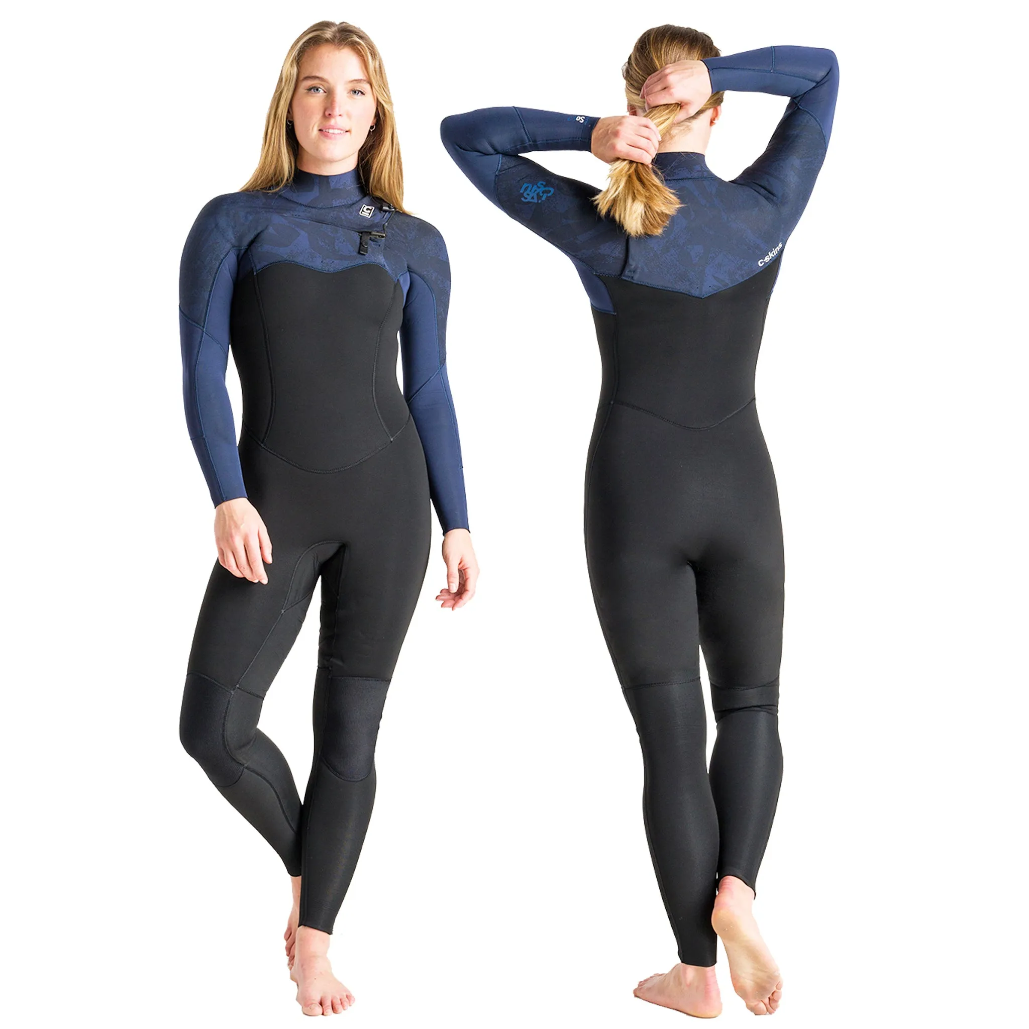 C-Skins Solace 4/3mm Women's Chest Zip Wetsuit