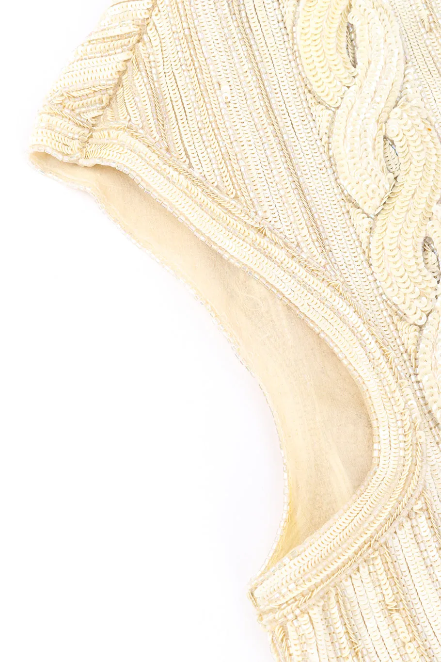 Cable Knit Sequin Top