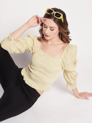 Camla Barcelona Green Women Top