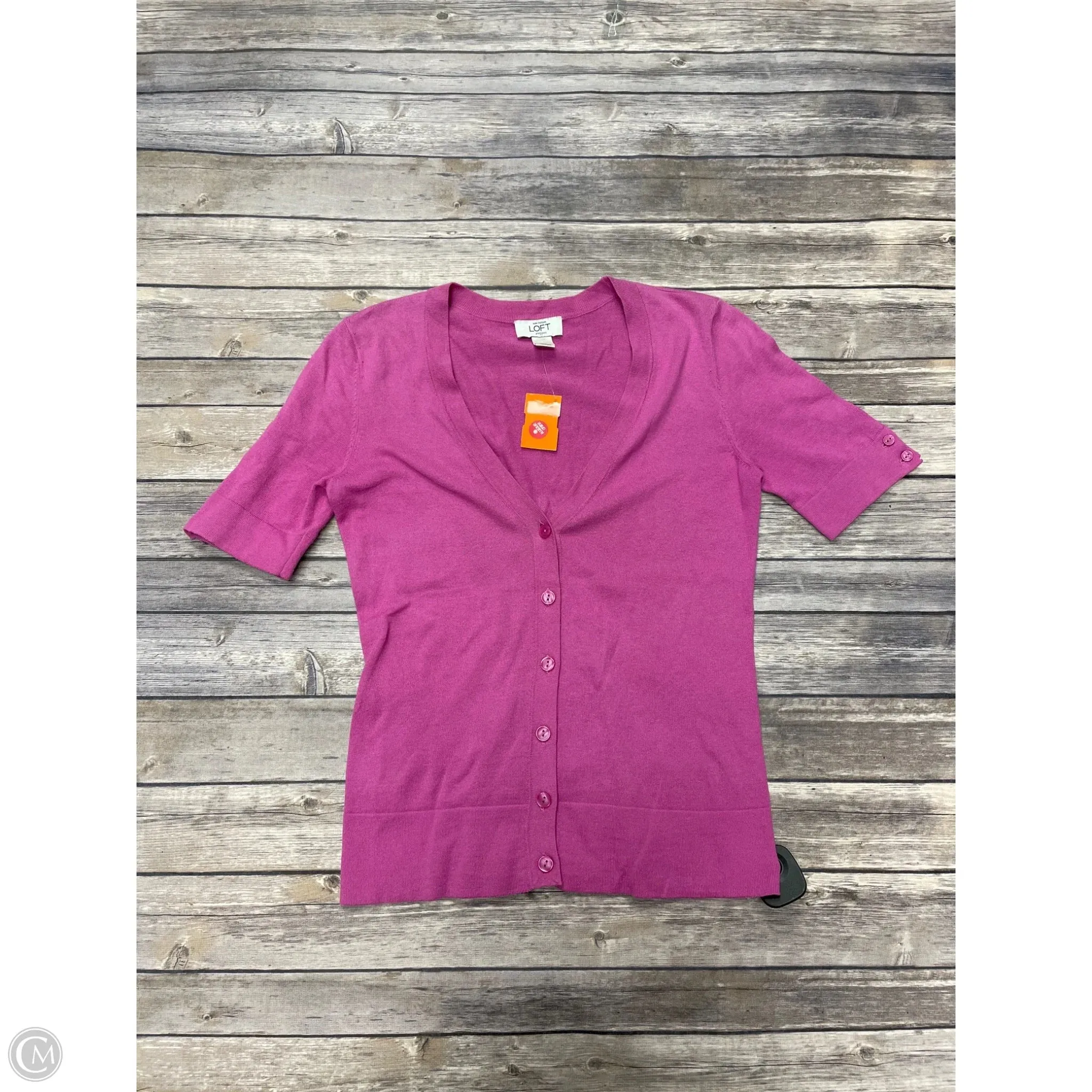 Cardigan By Loft In Pink, Size: Sp