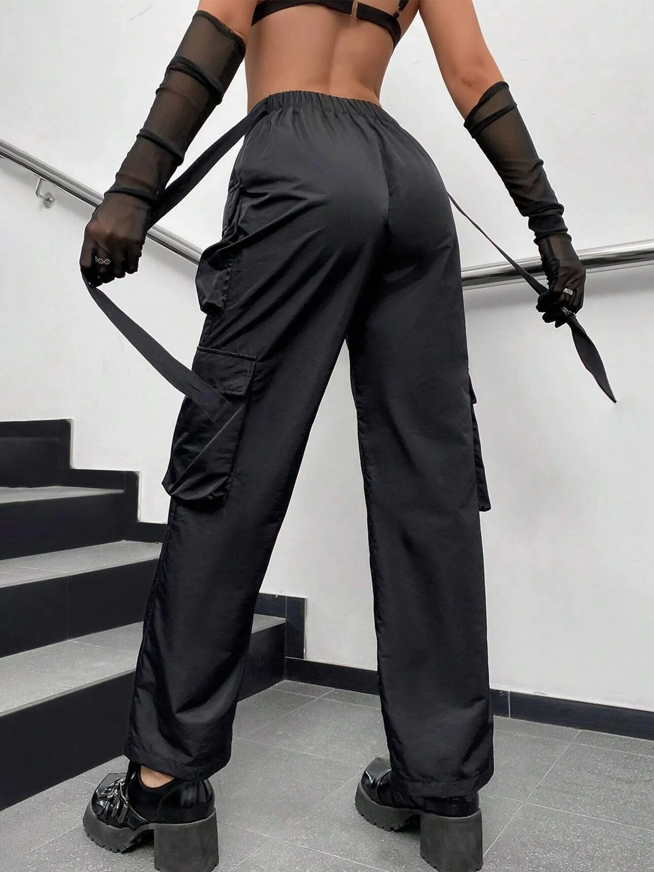 Cargo pants unique design-D561 | Inspanda