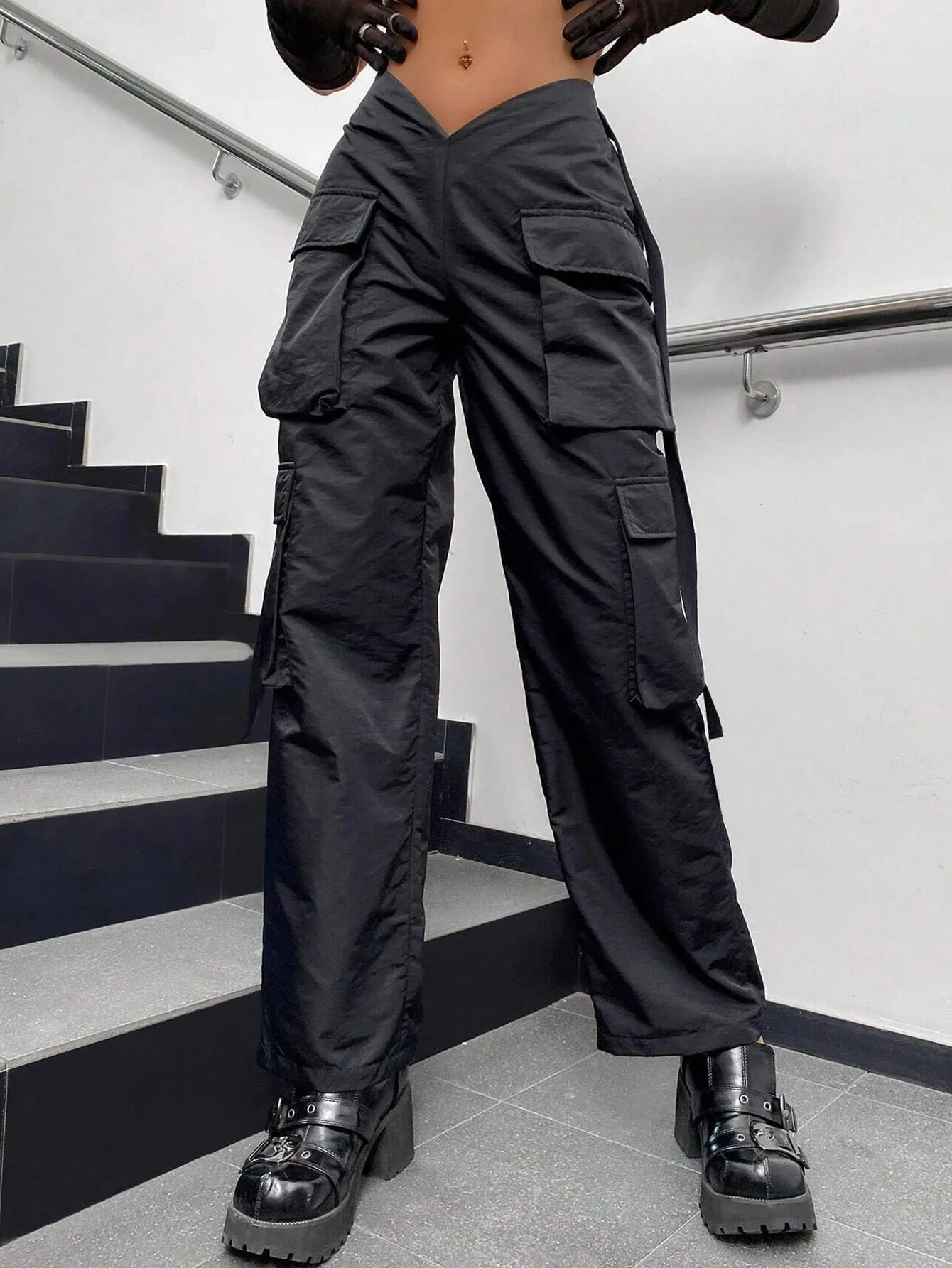 Cargo pants unique design-D561 | Inspanda