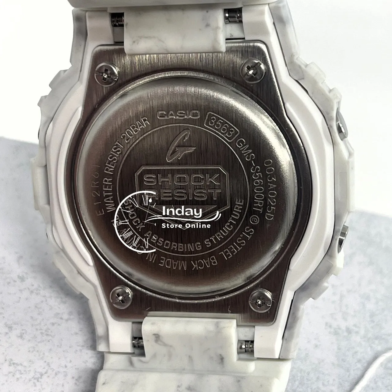 Casio G-Shock Women's Watch GMS-S5600RT-7 Resin Band Shock Resistant Tough Solar