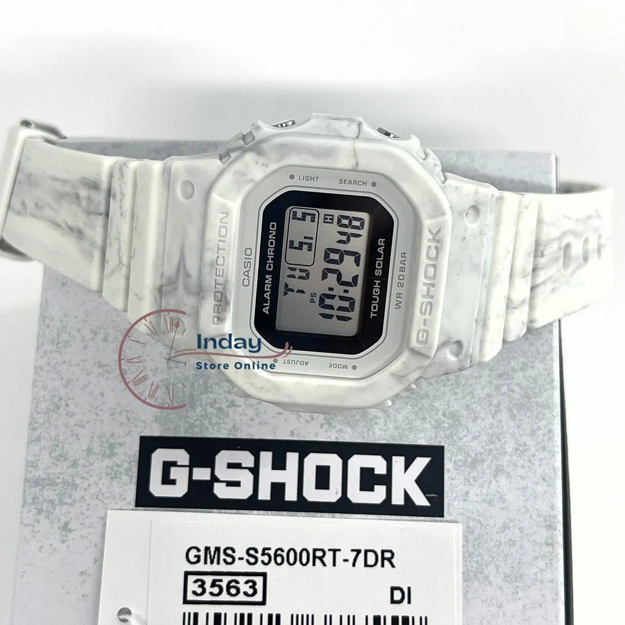 Casio G-Shock Women's Watch GMS-S5600RT-7 Resin Band Shock Resistant Tough Solar