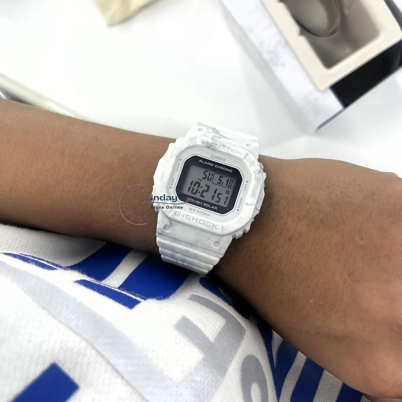 Casio G-Shock Women's Watch GMS-S5600RT-7 Resin Band Shock Resistant Tough Solar