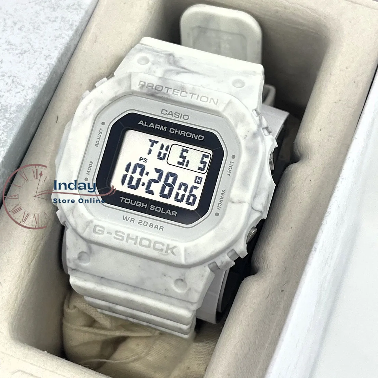 Casio G-Shock Women's Watch GMS-S5600RT-7 Resin Band Shock Resistant Tough Solar