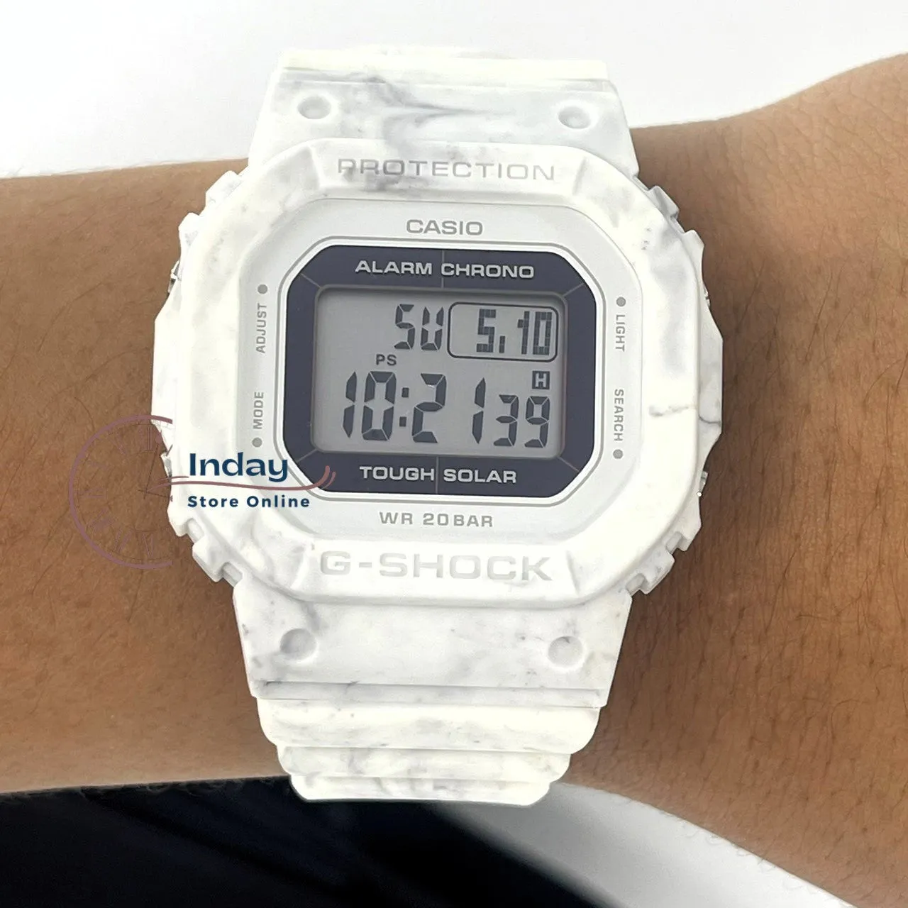 Casio G-Shock Women's Watch GMS-S5600RT-7 Resin Band Shock Resistant Tough Solar
