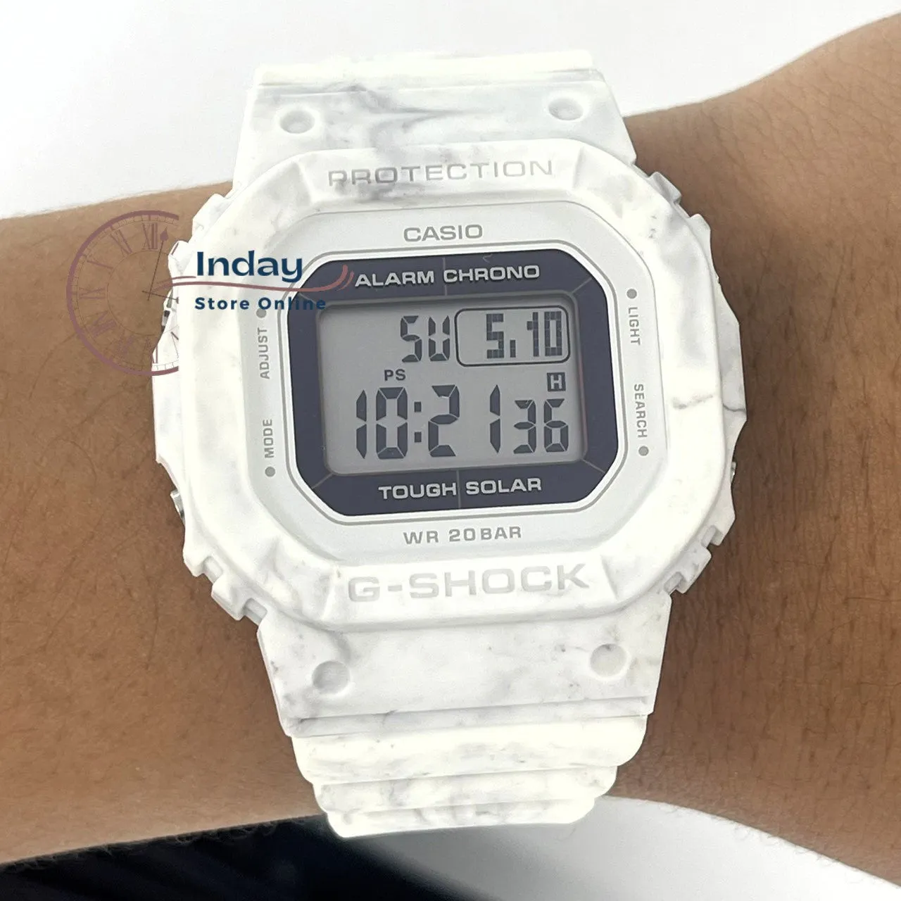 Casio G-Shock Women's Watch GMS-S5600RT-7 Resin Band Shock Resistant Tough Solar