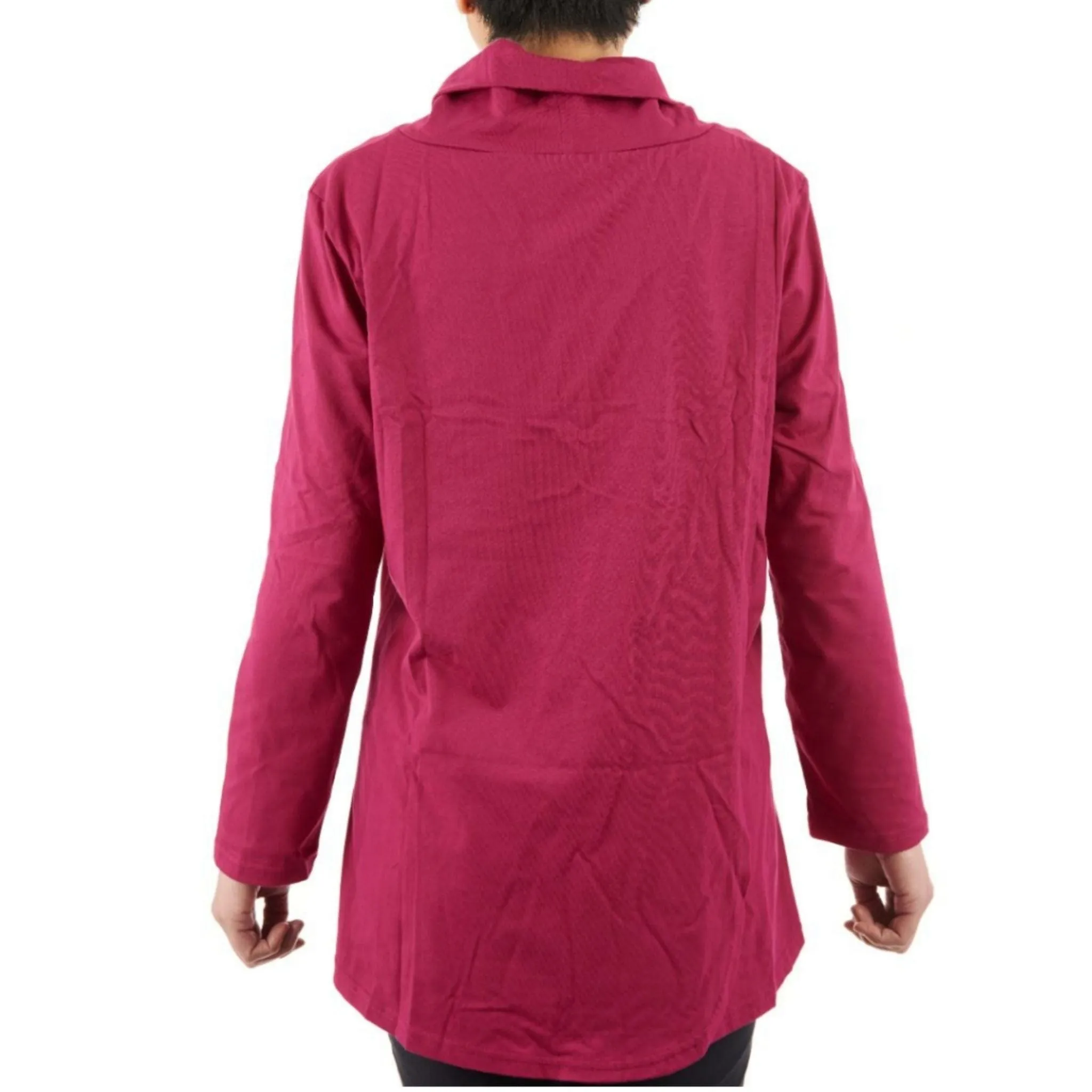 CC Women's Eliana Long Sleeve Cowl Neck Top