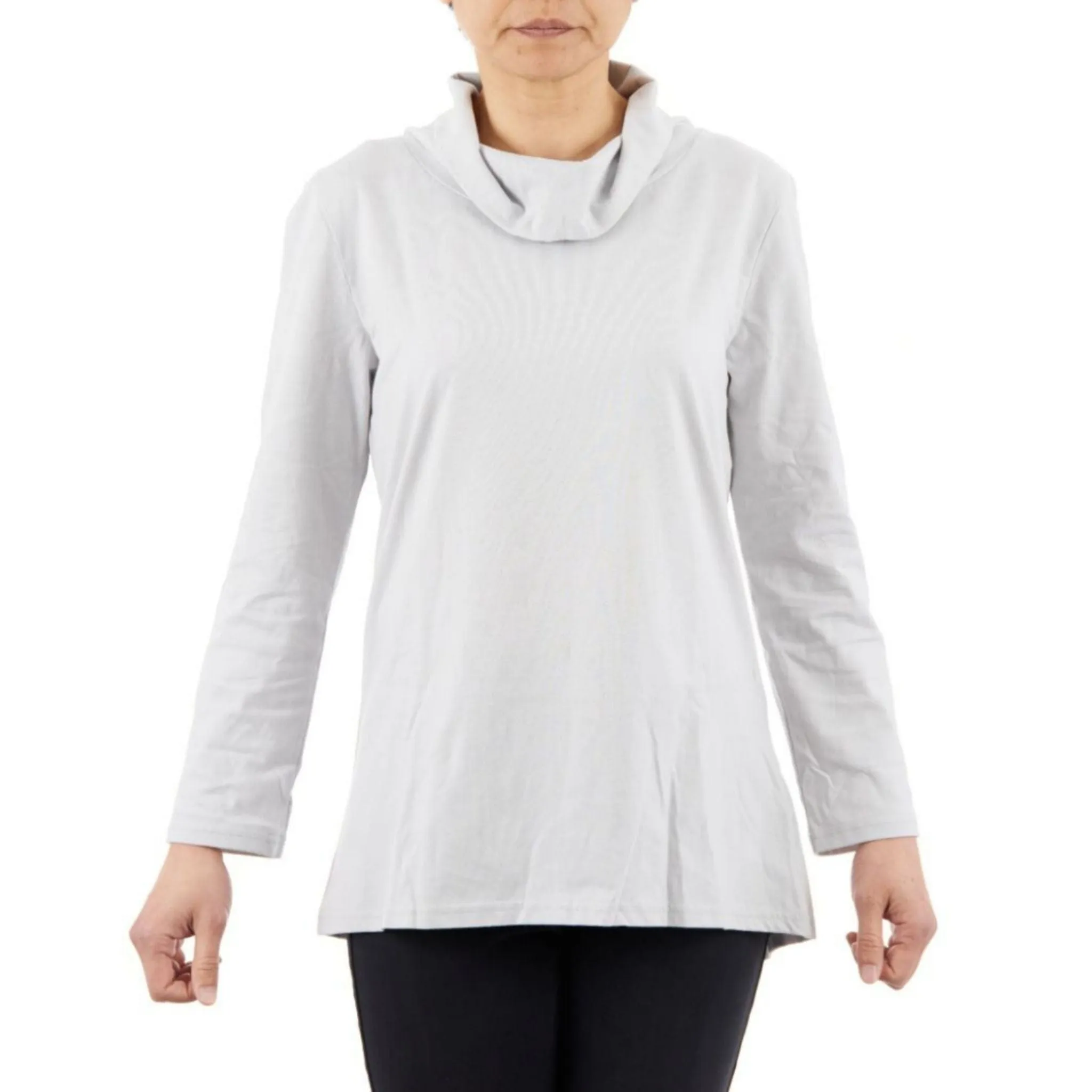 CC Women's Eliana Long Sleeve Cowl Neck Top