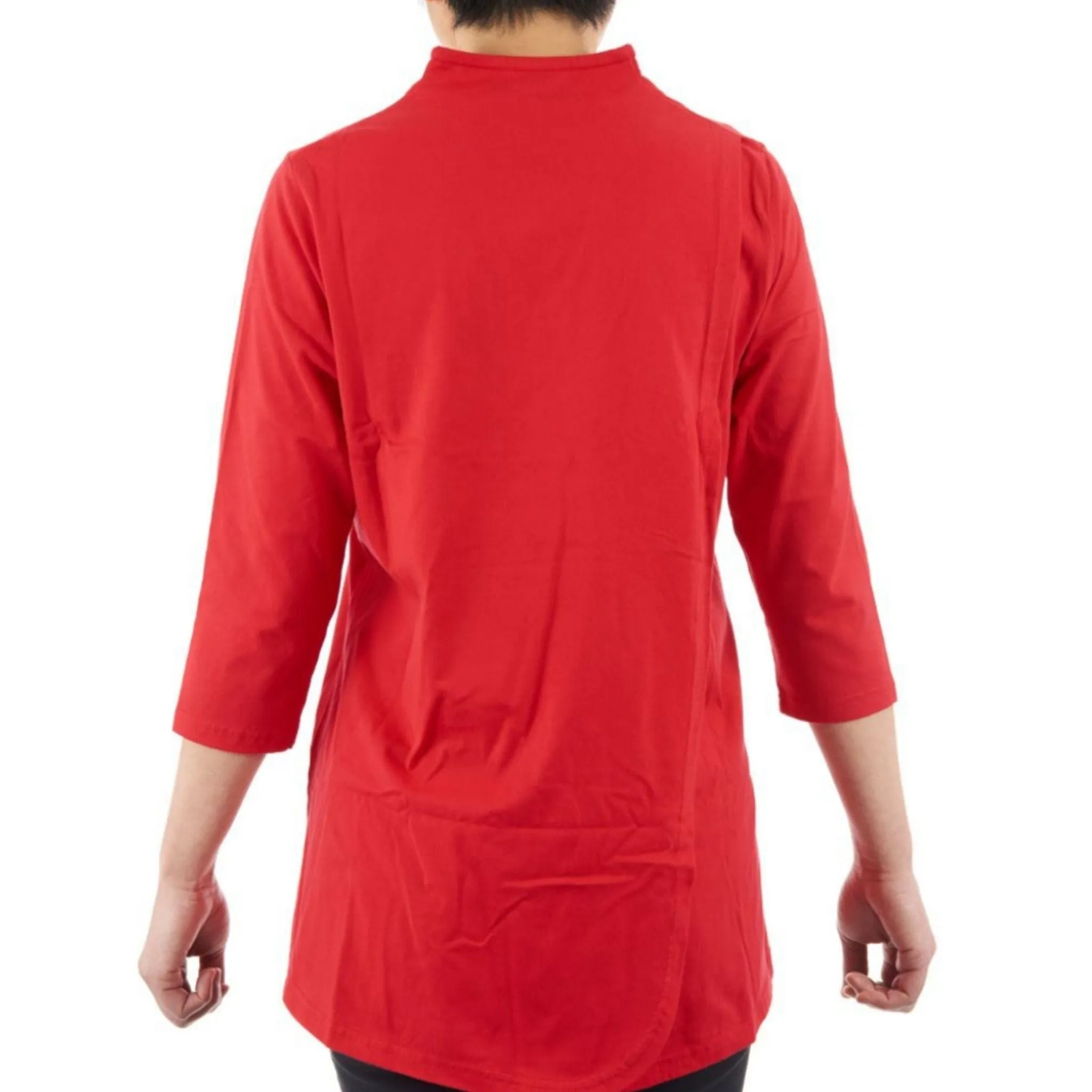 CC Women's Elizabeth 3/4 Sleeve V-Neck Top