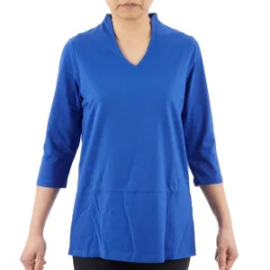CC Women's Elizabeth 3/4 Sleeve V-Neck Top