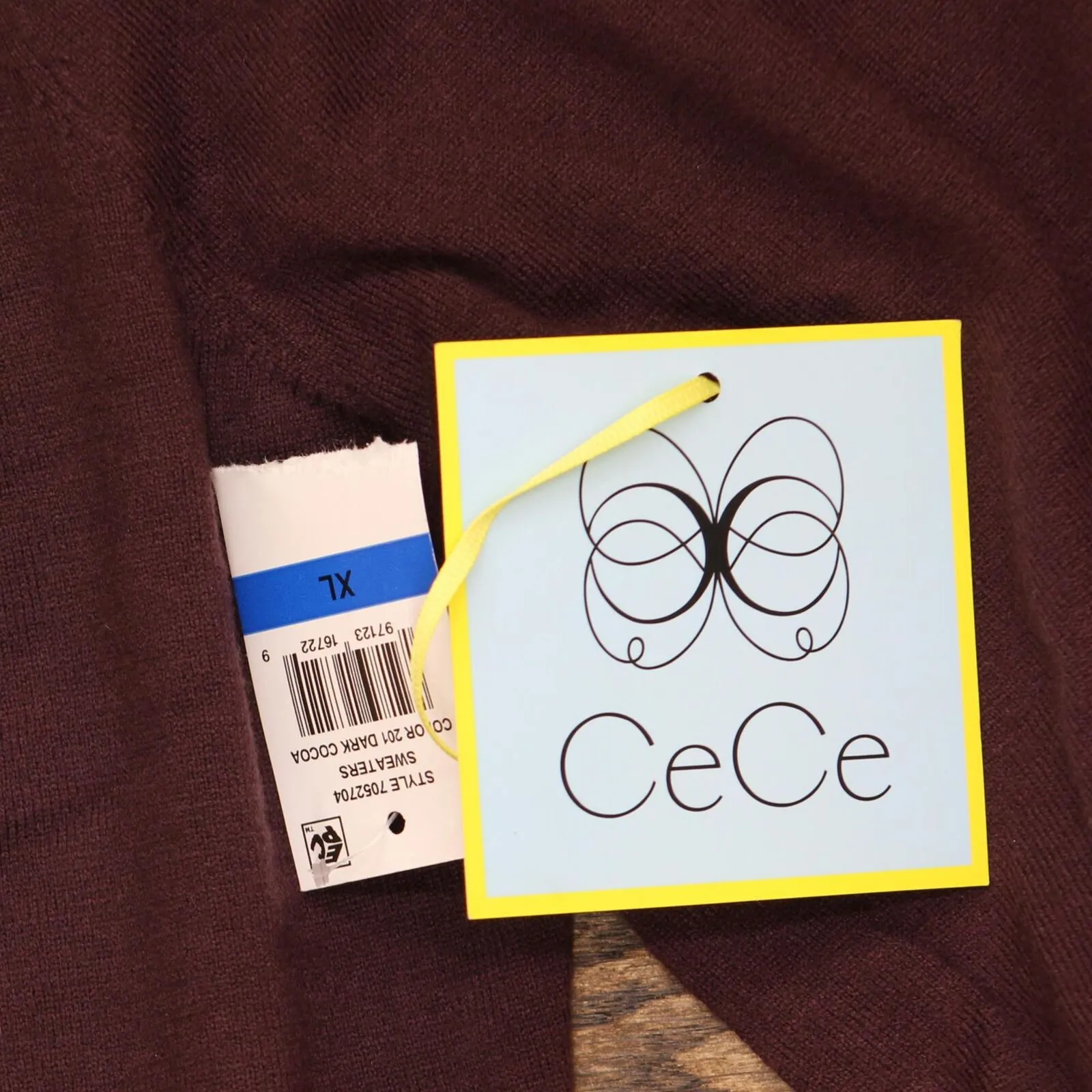 Cece Women's Long Sleeve Smock Cuff Mock Neck Sweater Dress 7052704