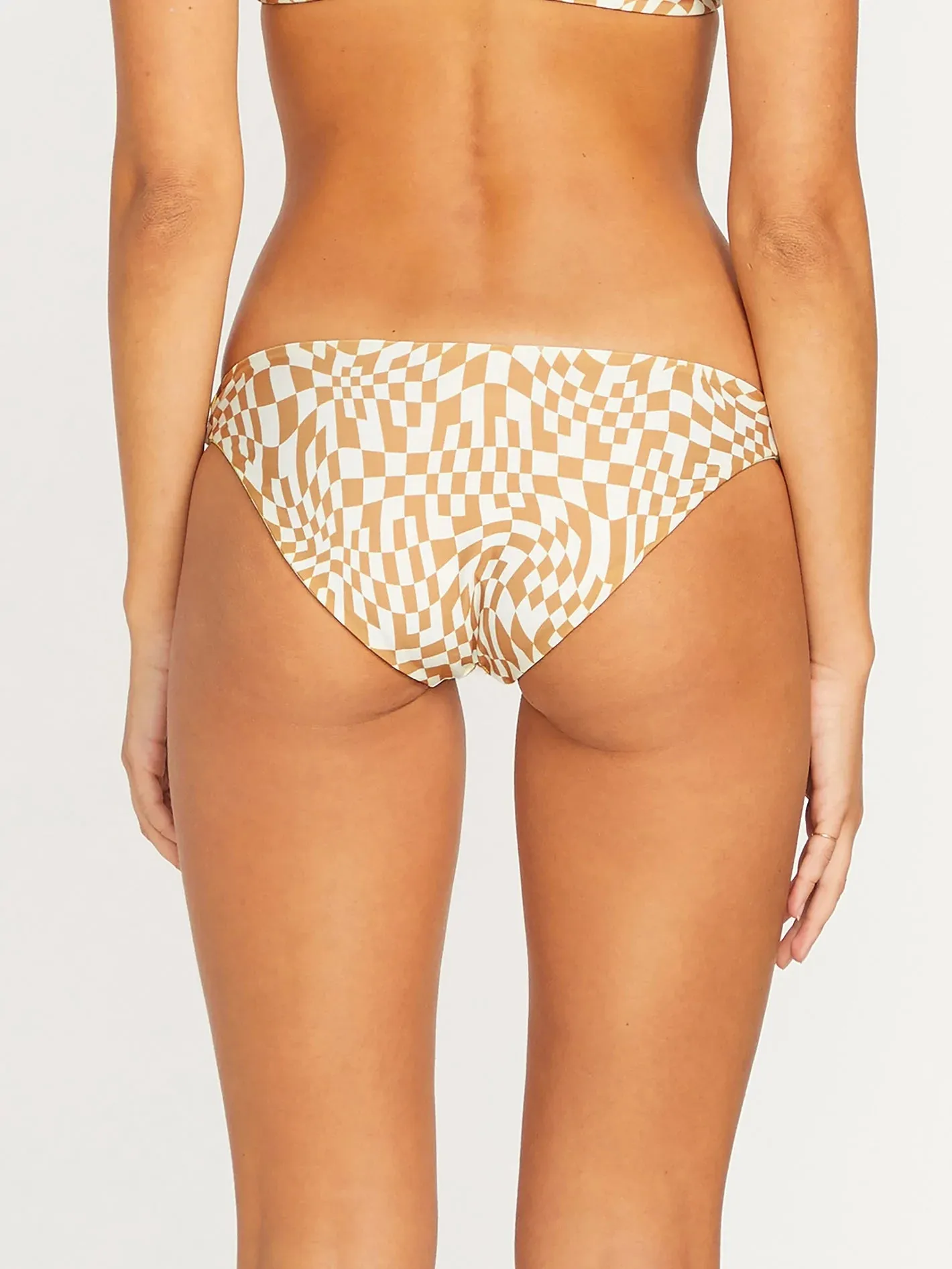 Check Her Out Hipster Bikini Bottom (Reversible) - LIMEADE