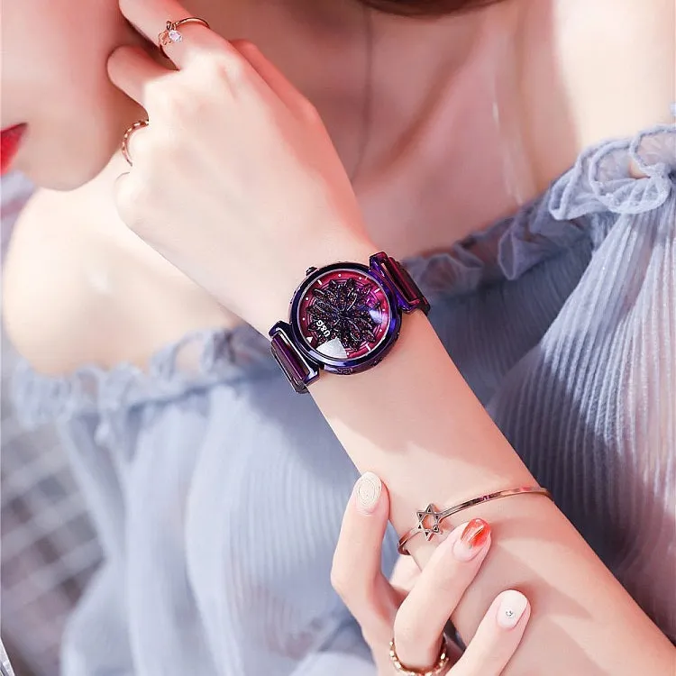 Chic Rotatable Dial Women's Watch