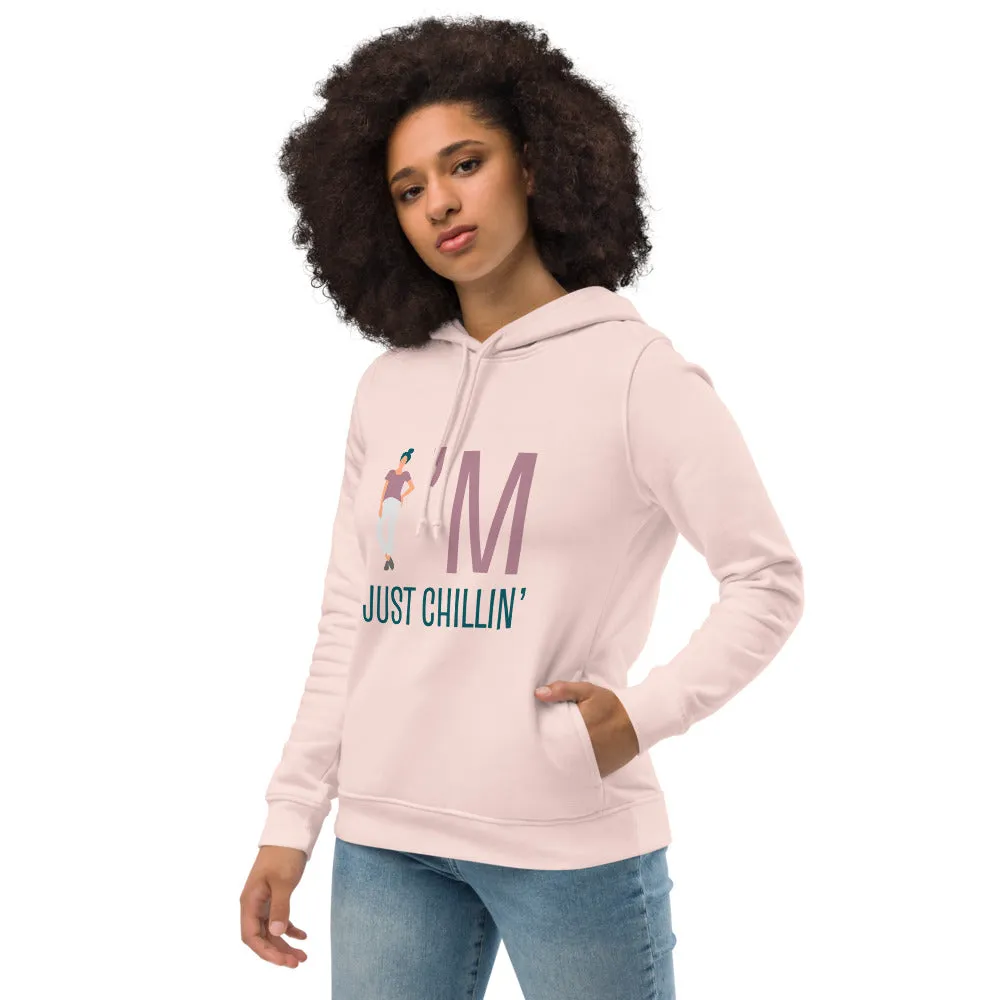 Chillin’ eco fitted hoodie