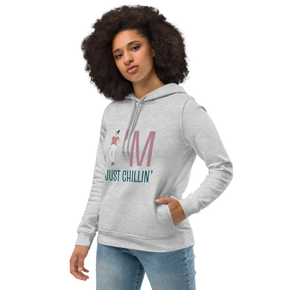 Chillin’ eco fitted hoodie
