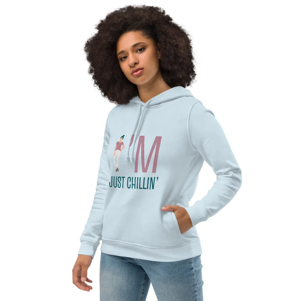 Chillin’ eco fitted hoodie