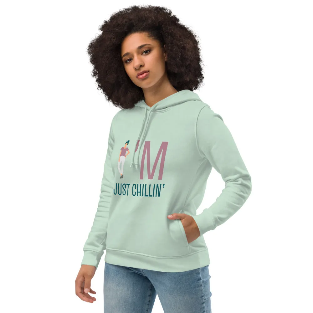 Chillin’ eco fitted hoodie