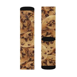 Chocolate Chip Cookies Adult Crew Socks
