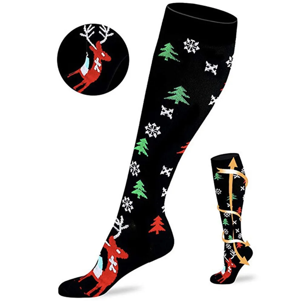 Chrismas Compression socks