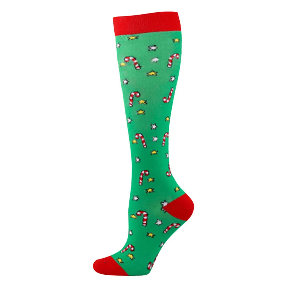 Chrismas Compression socks