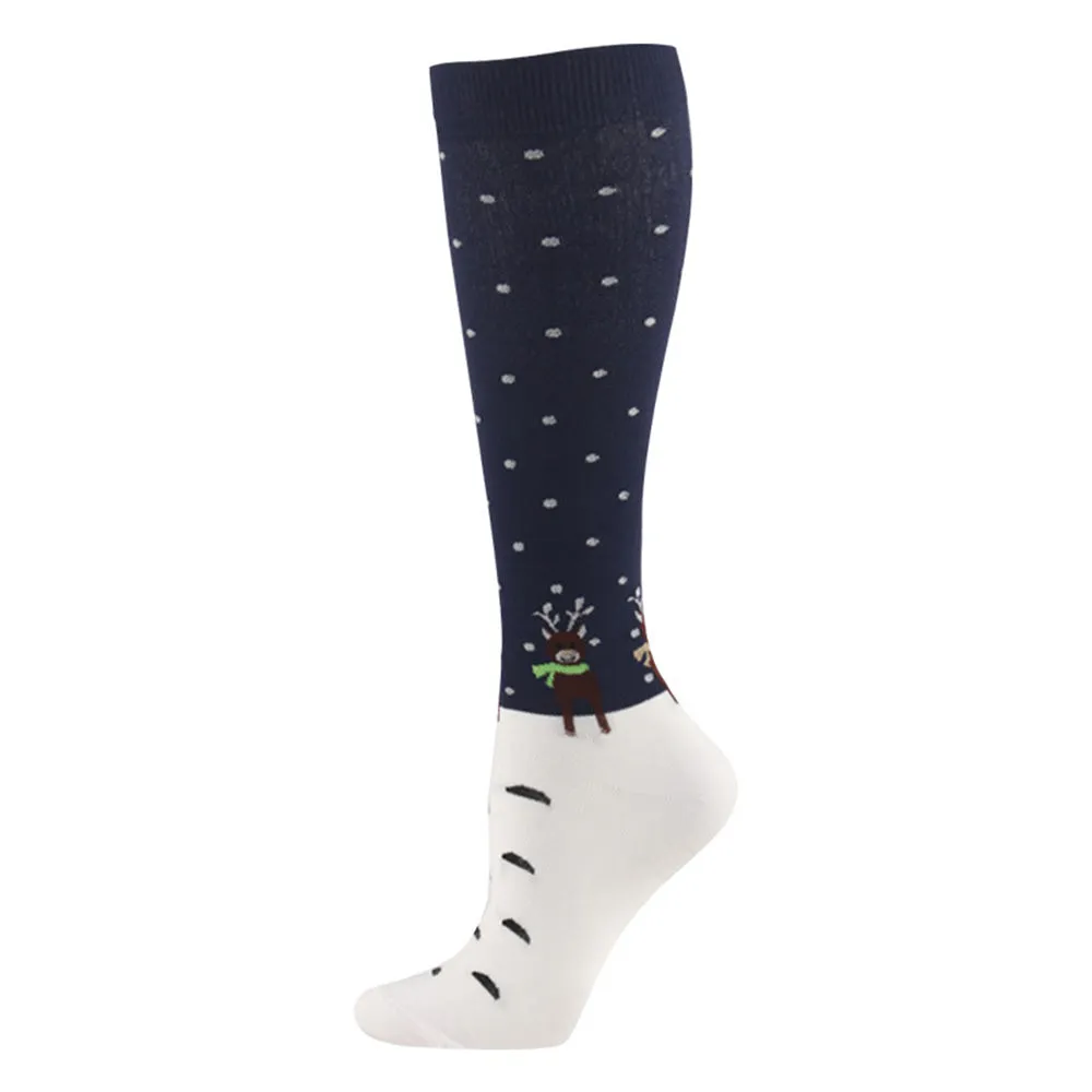Chrismas Compression socks