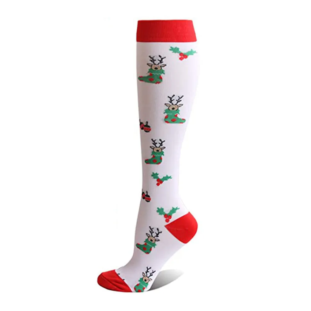 Chrismas Compression socks