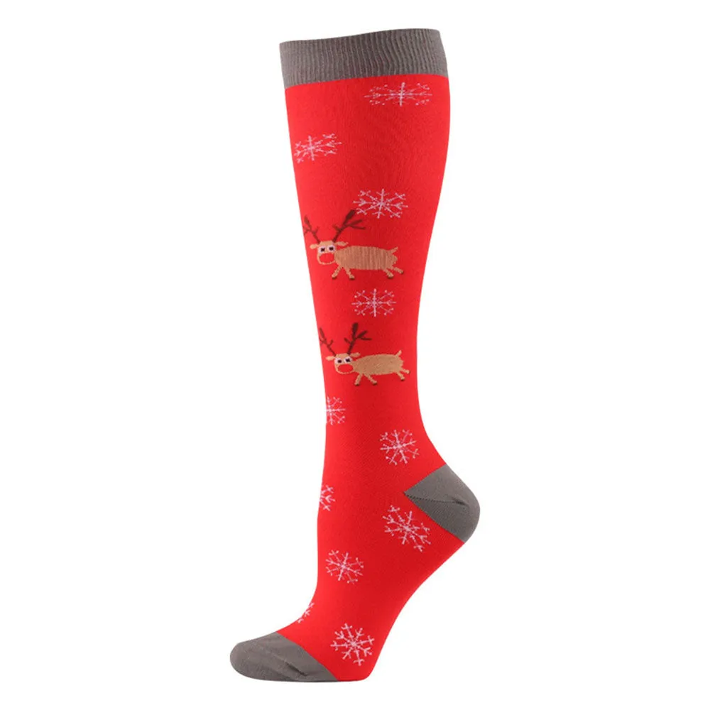 Chrismas Compression socks