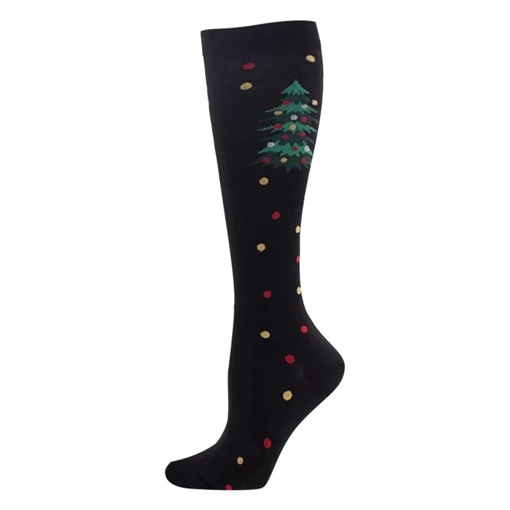 Chrismas Compression socks