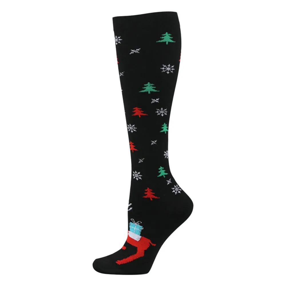 Chrismas Compression socks