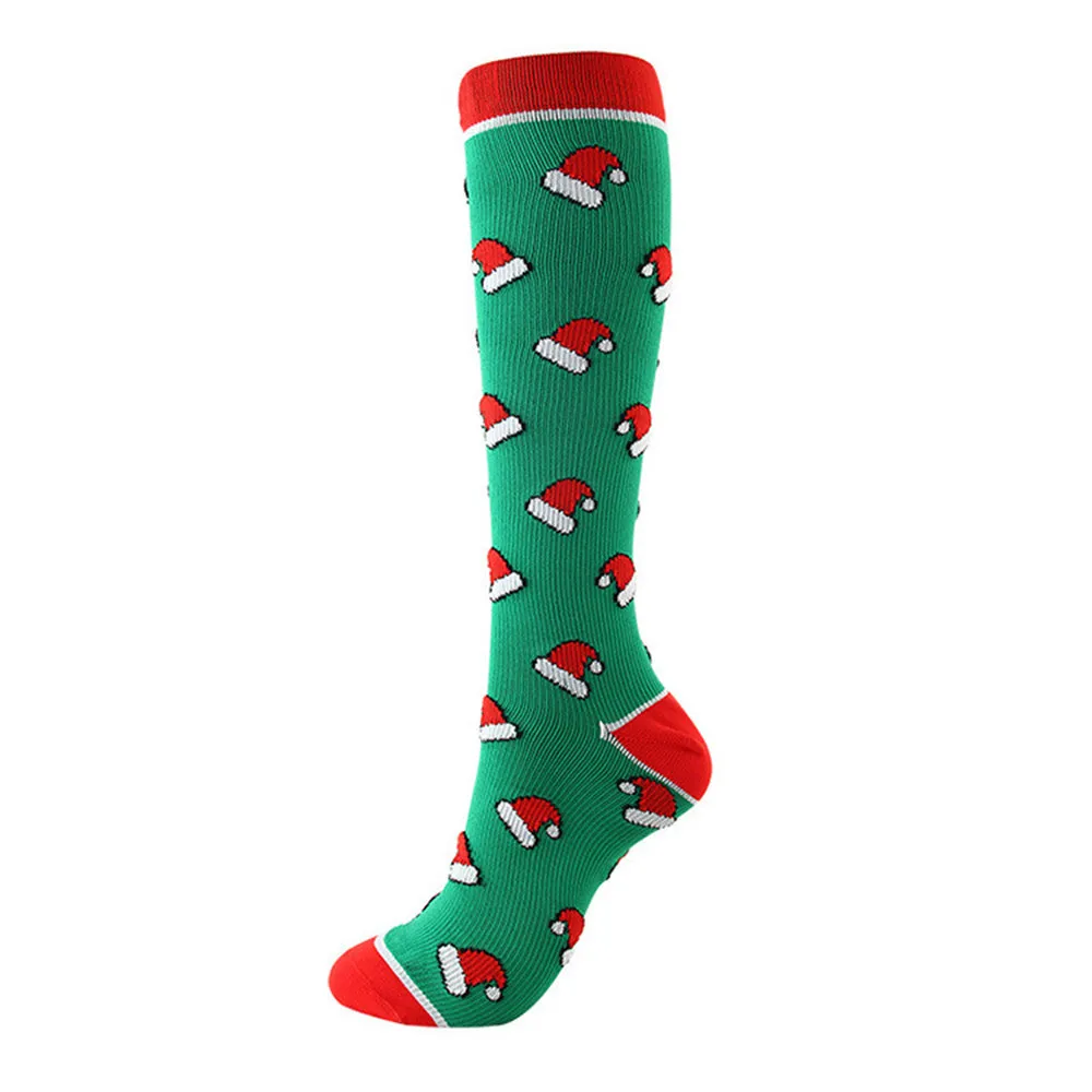 Chrismas Compression socks