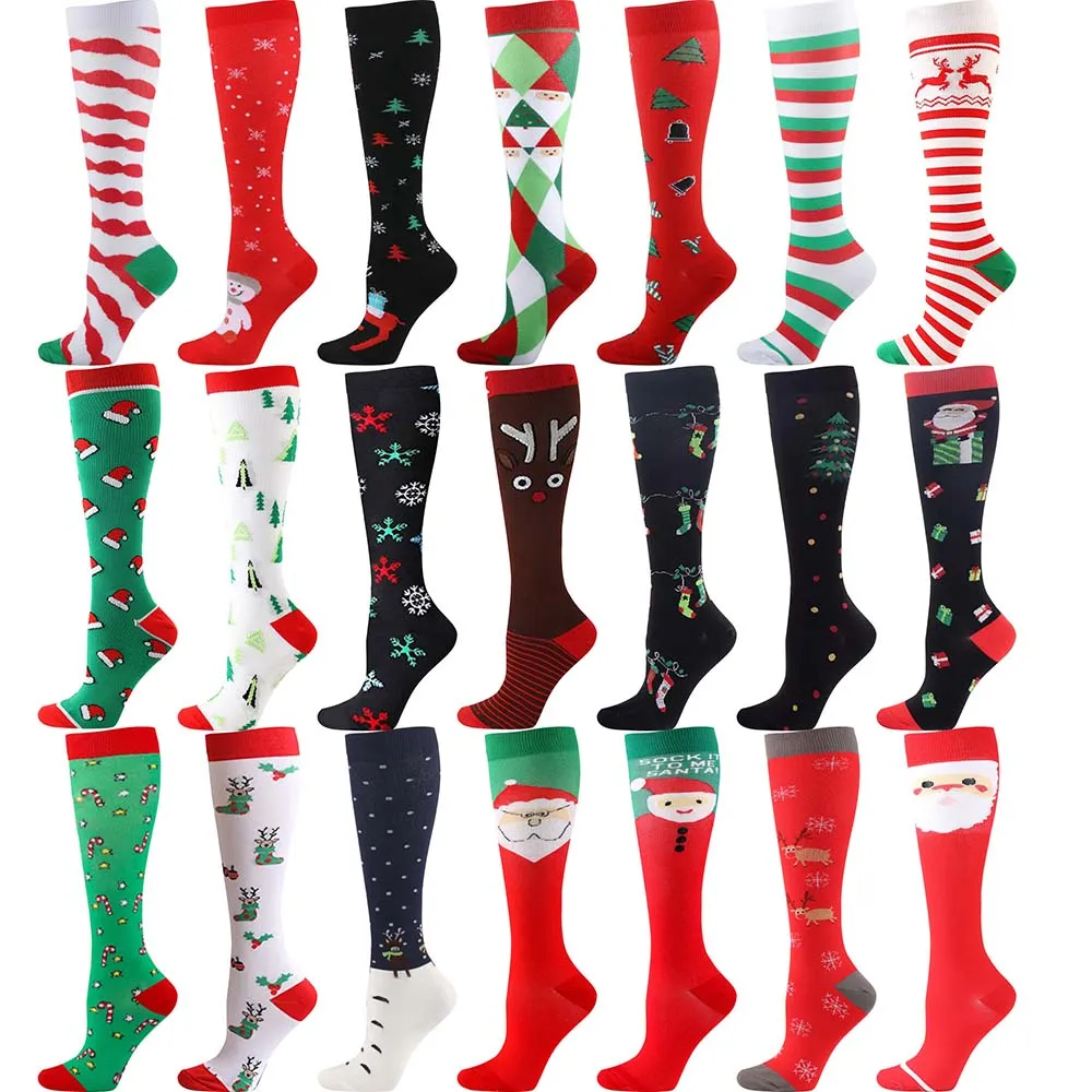 Chrismas Compression socks