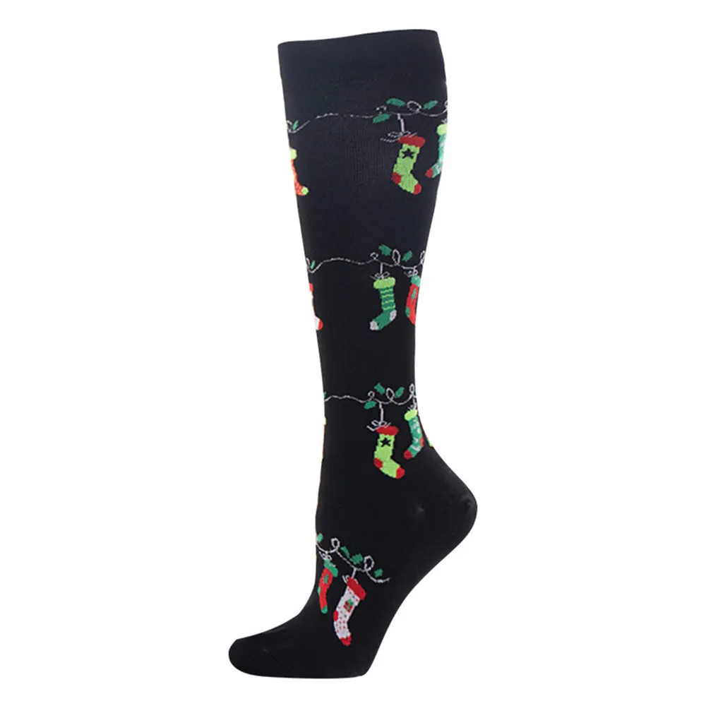 Chrismas Compression socks