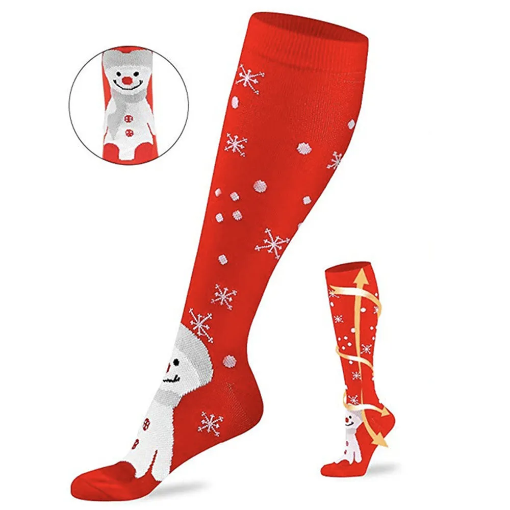 Chrismas Compression socks