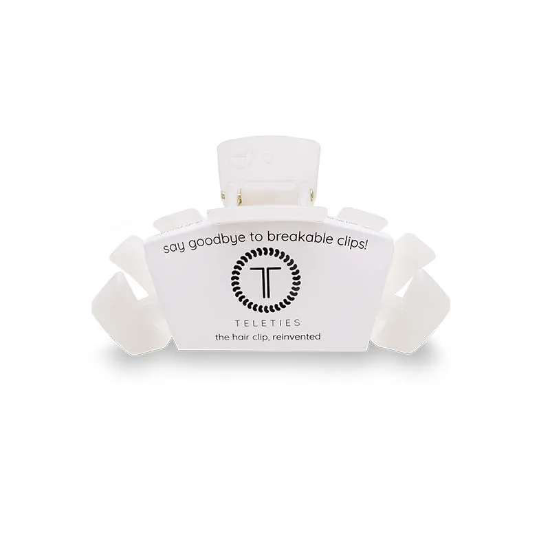 Coconut White Medium Hair Clip