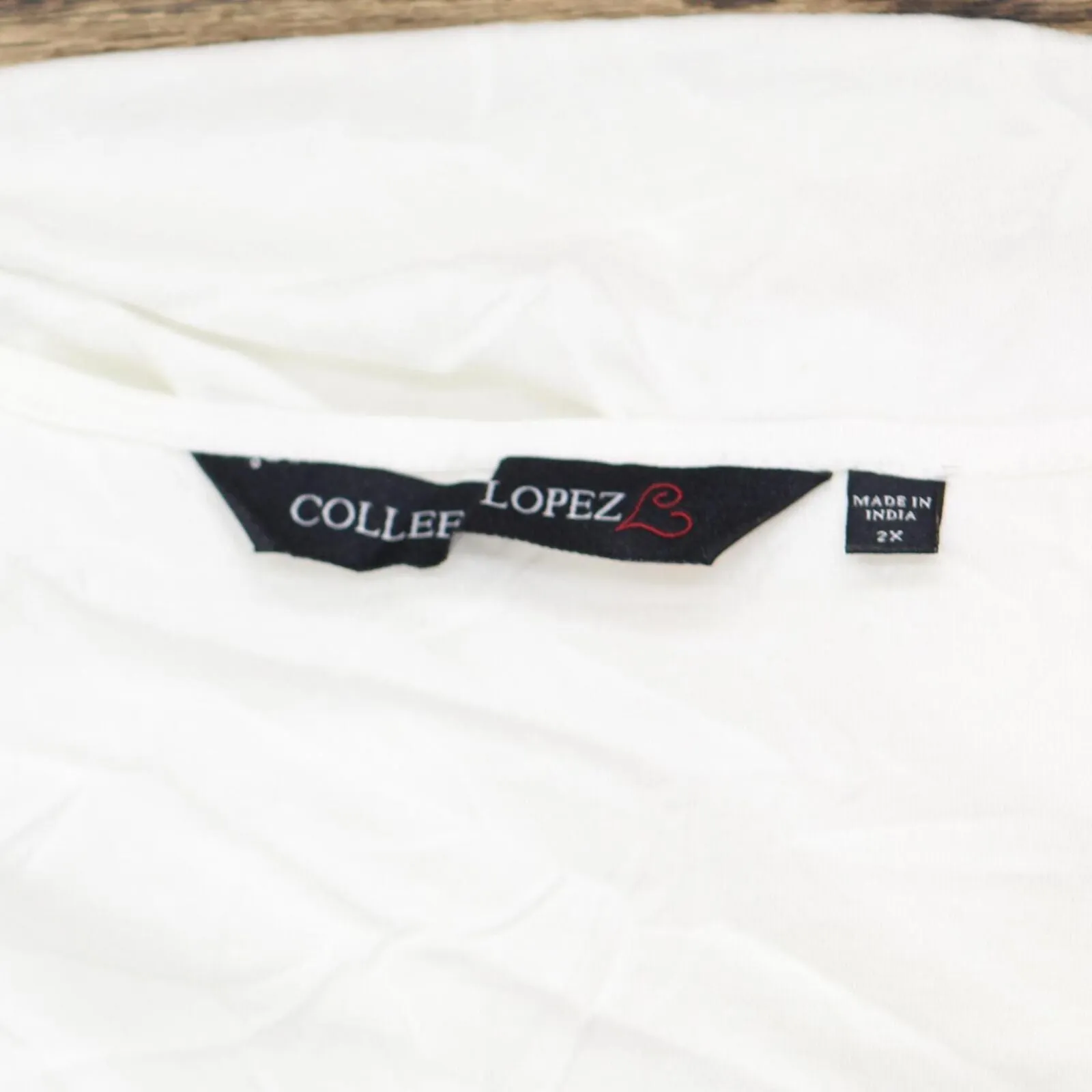 Colleen Lopez Women's Plus Size Mixed Media Tank Top 698386-Plus White 2X