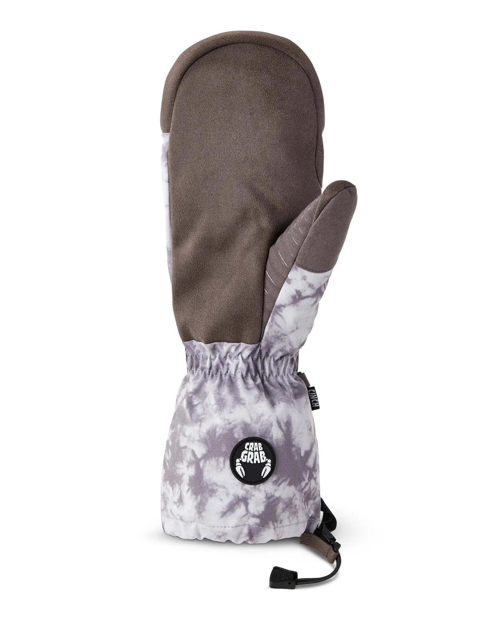 Crab Grab Cinch Mitten Womens Grey Tie Dye