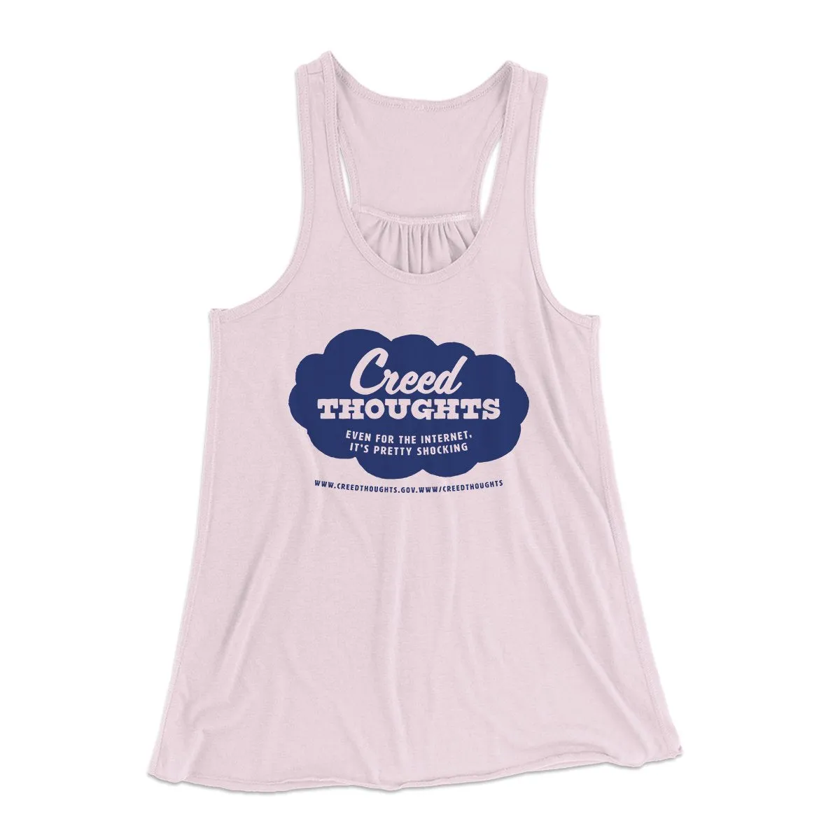 Creed Thoughts Women's Flowey Tank Top
