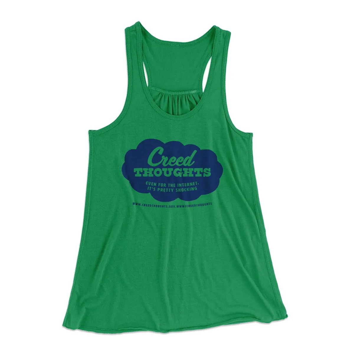 Creed Thoughts Women's Flowey Tank Top