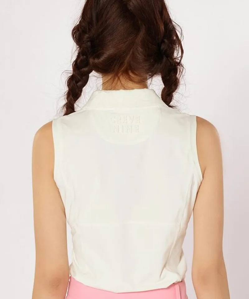 CREVE NINE: Big Collar Sleeveless- 3 Colors