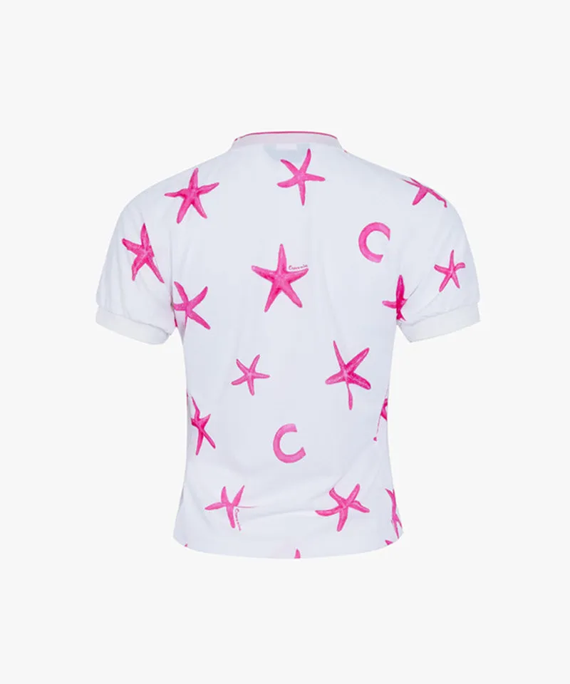 CREVE NINE: Marine Star Cooling Round Tee - 2 Colors